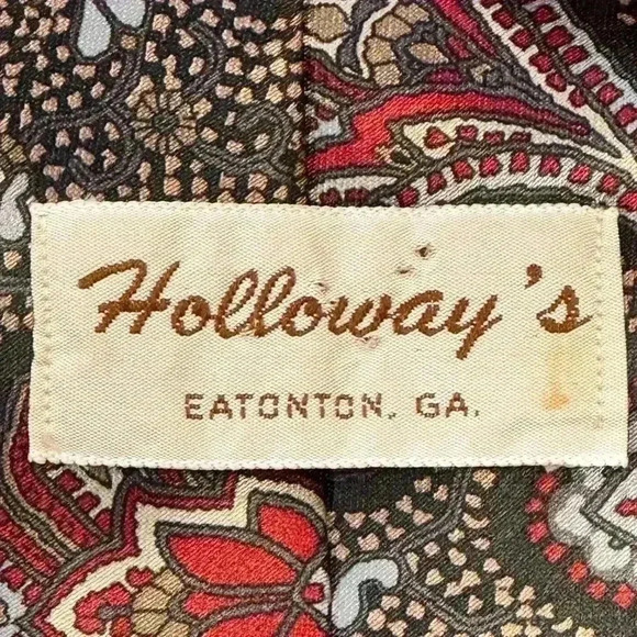 Vintage Men’s Holloway’s neckties out of Eatonton, GA. - Picture 2 of 3